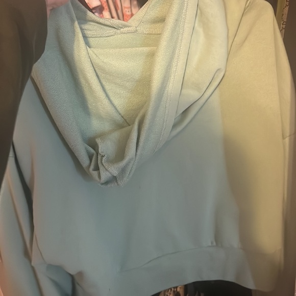 A crop top jacket with the chest showing - Picture 2 of 2